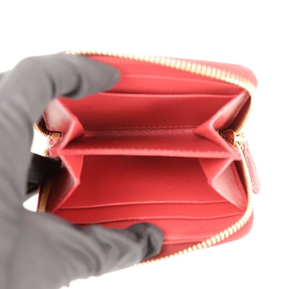 Metal Logo Zipper Card Holder - Picture 7 of 8